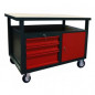Preview: Werkstattwagen mit Arbeitsplatte