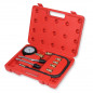Preview: Kompressionstester KFZ Werkzeug Set mit 6 verschiedenen Adaptern.