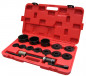 Preview: Radlager Werkzeug Set in rotem Koffer