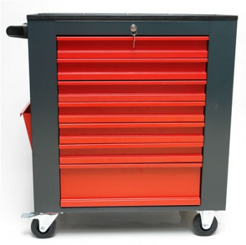 Der Werkstattwagen frontale ansicht