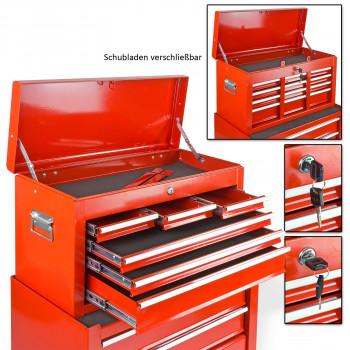 Das Zylinderschloss des Werkstatt-Wagens