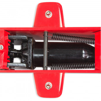 Der extra starke Hydraulikzylinder des Wagenhebers