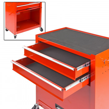 Die gummierten Schubladen