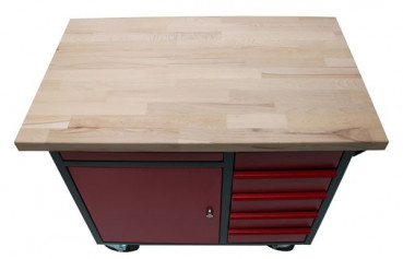 Detailansicht der Arbeitsplatte