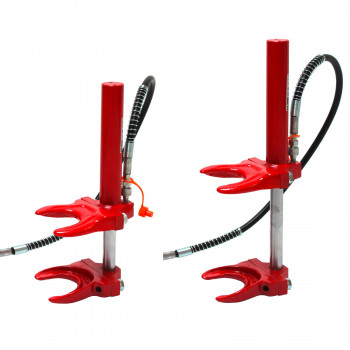 Die Minimal und Maximal höhe des Federspanners