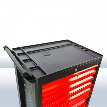 Die Draufsicht auf den Wagen