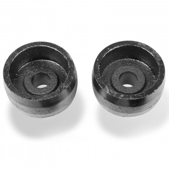 Die Rückseite der Lastrollen