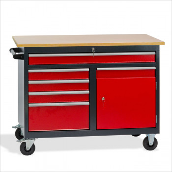 Werkstattwagen mit Arbeitsplatte