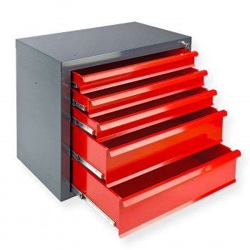 Werkzeugschrank mit 5 Schubladen