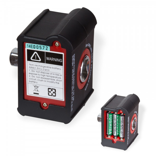 Batteriefach-beim Digitalen Drehmoment Adapter