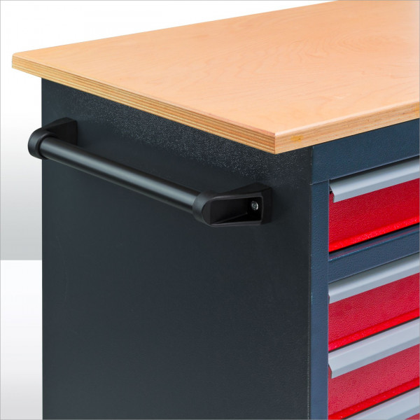 Detailansicht der Arbeitsplatte