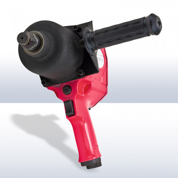 Der Abnehmbare Griff ermöglicht 1 Hand Betrieb mit dem Schlagschrauber