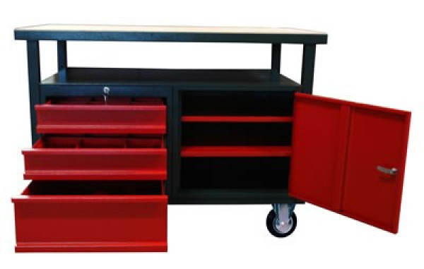 Detailansicht der Schubladen