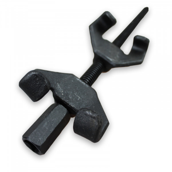 Detailansicht des Federspanners