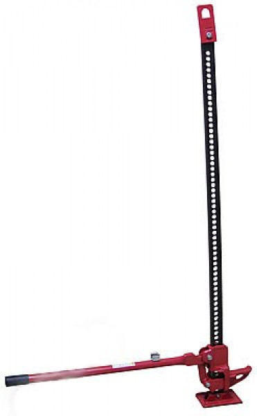 Der Wagenheber passt fast unter jedes Auto