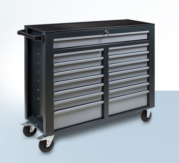 Der 15 Schubladige Werkstatt-Wagen von SK-Tools